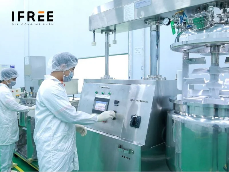 Nhà máy gia công mỹ phẩm iFree