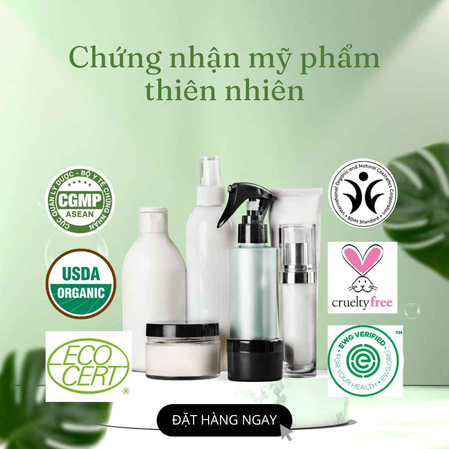 Chứng nhận mỹ phẩm thiên nhiên