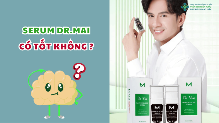 Serum Dr Mai – Giải Pháp Chăm Sóc Da Mụn Hiệu Quả và An Toàn