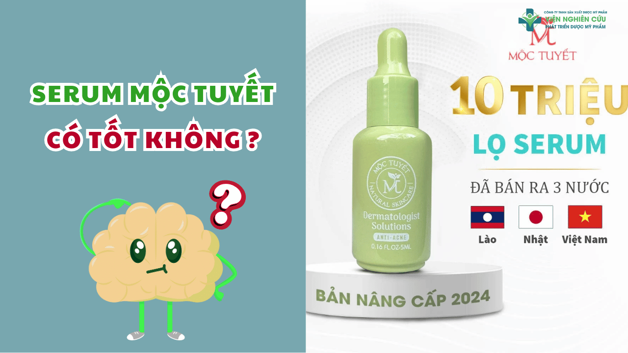 Serum Mộc Tuyết – Làn Da Tươi Mới, Khỏe Mạnh
