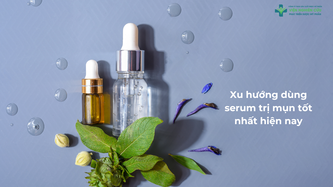 xu huong dung serum tri mun