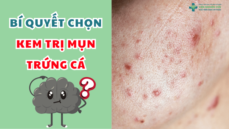 Bí quyết chọn kem trị mụn trứng cá chuẩn phòng lab – Góc nhìn từ chuyên gia gia công mỹ phẩm