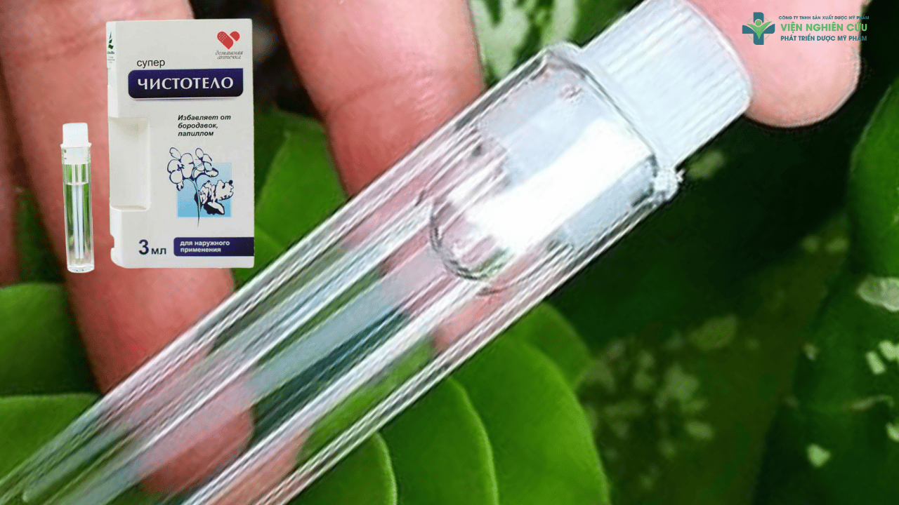 Những lưu ý quan trọng khi sử dụng chấm mụn cóc Nga