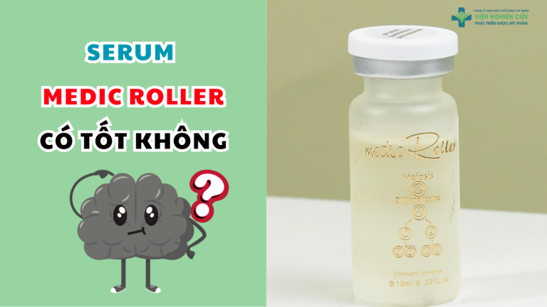 Serum Medic Roller – Bí quyết phục hồi và tái tạo da sau lăn kim hiệu quả