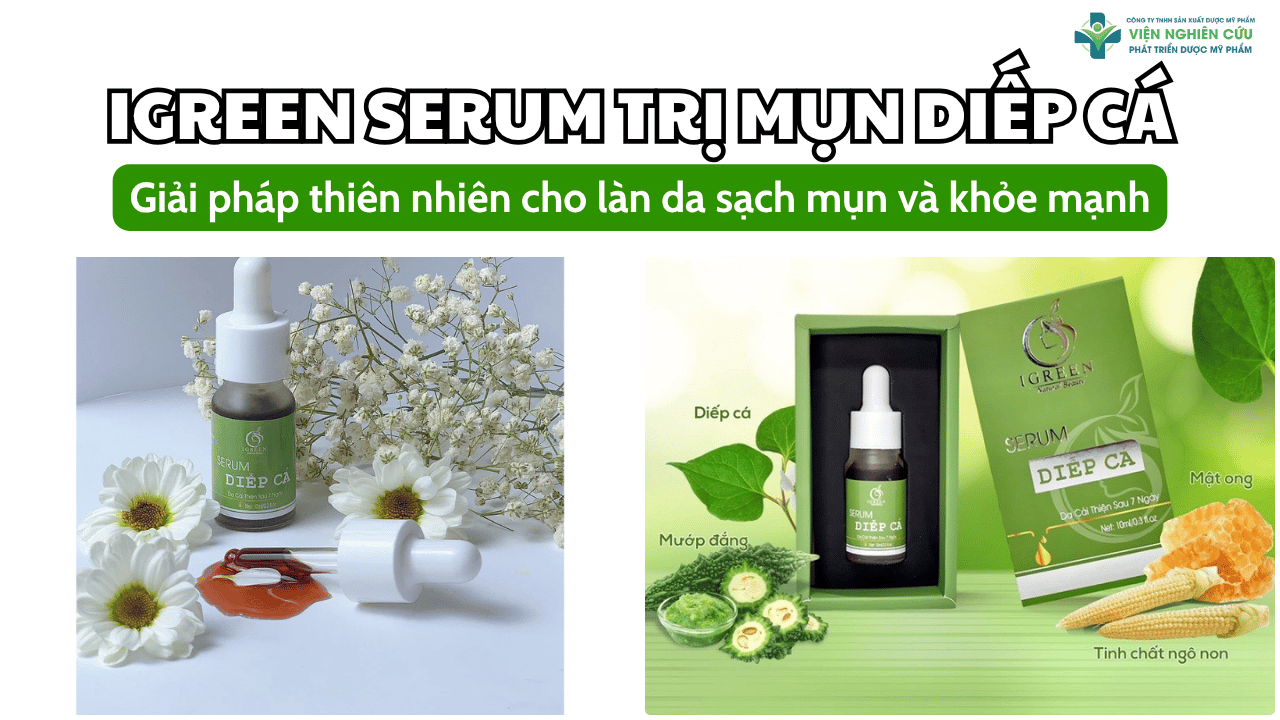 Igreen trị mụn_ Giải pháp thiên nhiên cho làn da sạch mụn và khỏe mạnh