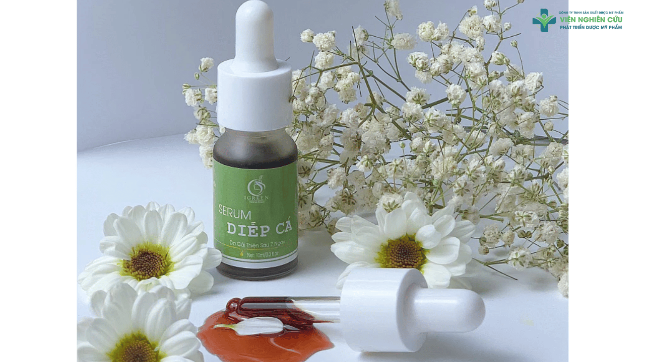 Thành phần nổi bật của Igreen serum diếp cá