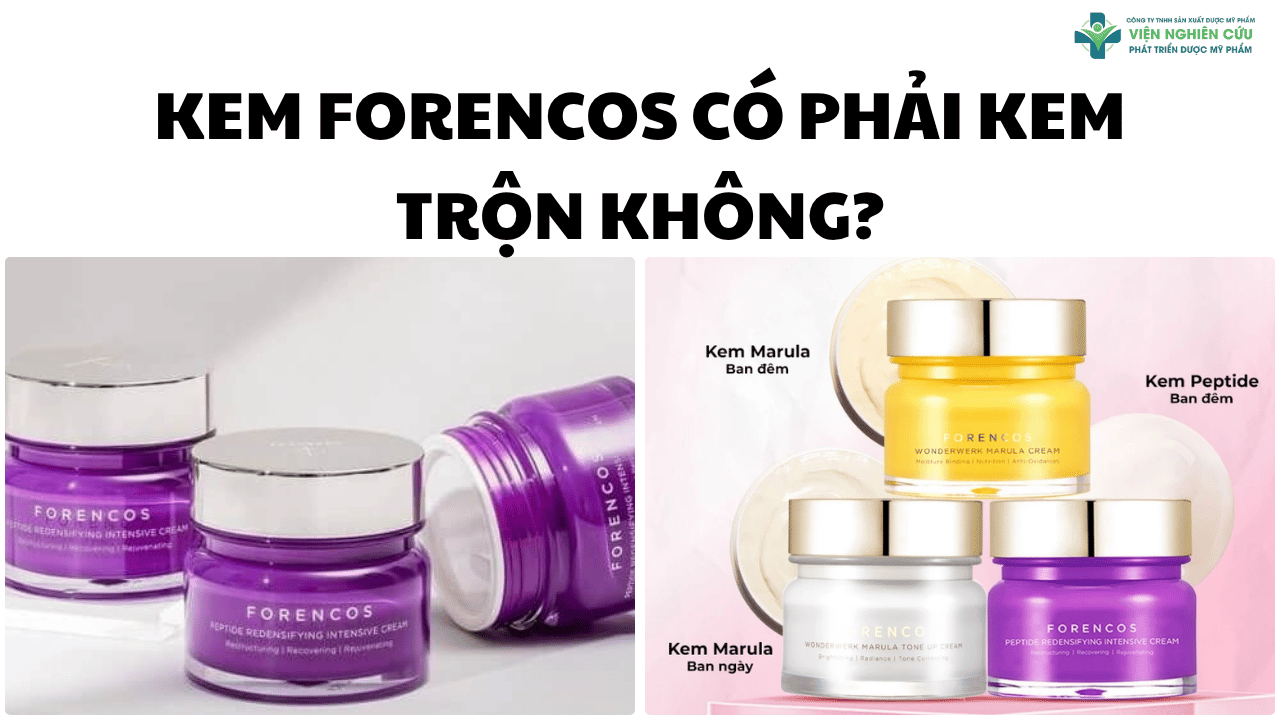 Kem Forencos có phải kem trộn không