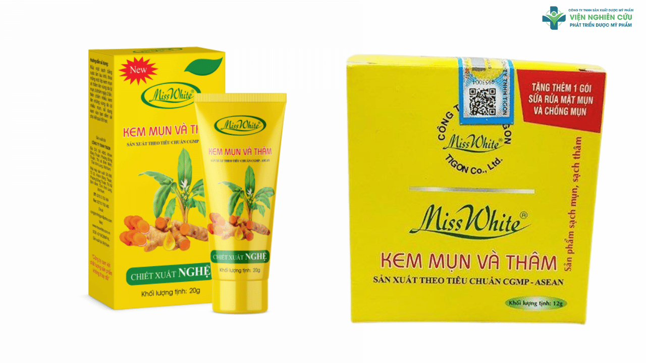 Kem mụn Miss White là gì