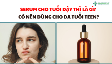 Serum cho tuổi dậy thì là gì_ Có nên dùng cho da tuổi teen